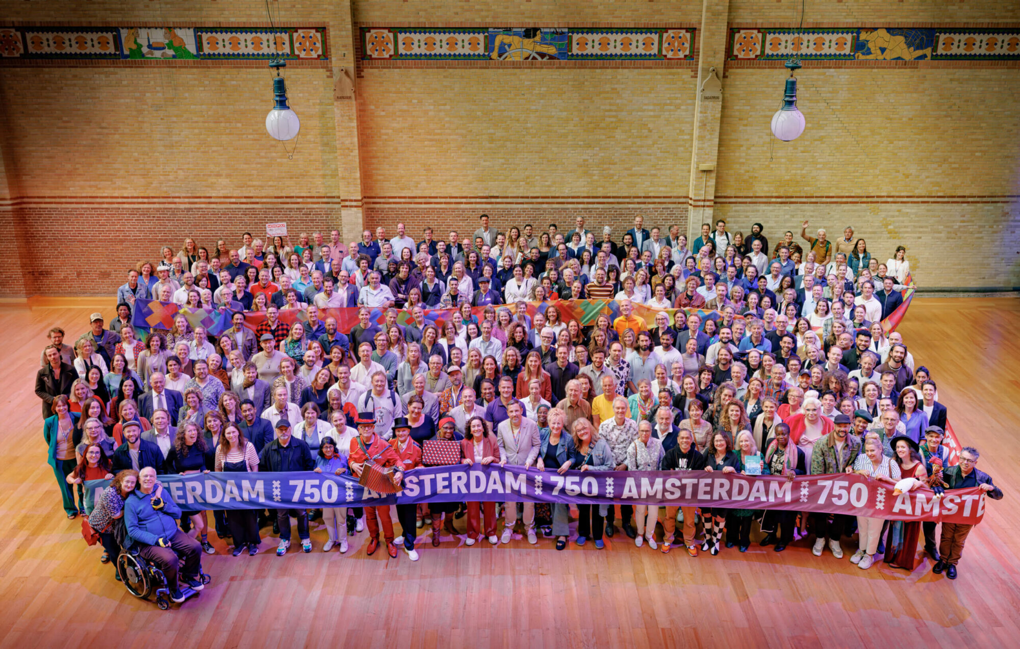Amsterdam 750 initiative team